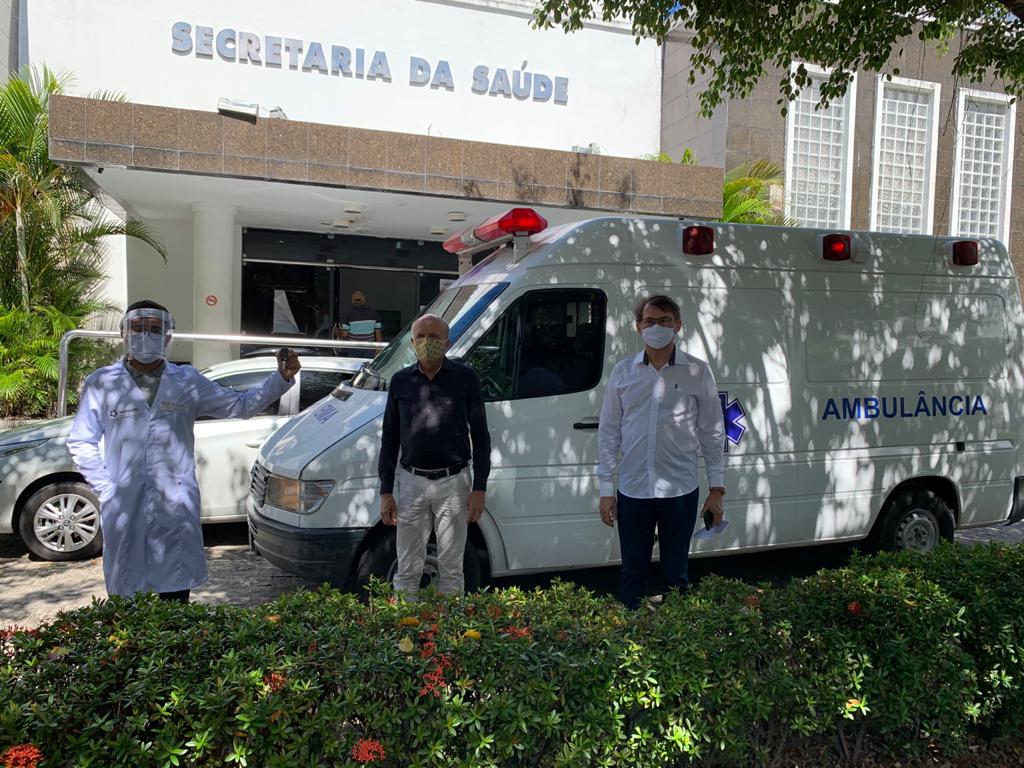 Shopping doa UTI móvel ao Estado para o combate à Covid-19 03062020 ambulancia - Shopping doa UTI móvel ao Estado para o combate à Covid-19