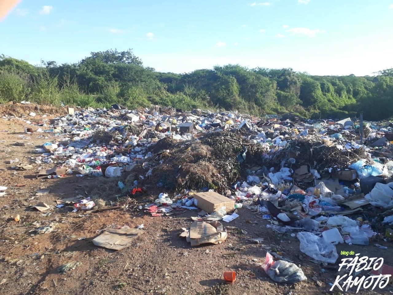 14062020 lixao1 Easy Resize.com - CRIME AMBIENTAL: Ministério Público abre procedimento criminal contra prefeita de São Domingos; VEJA