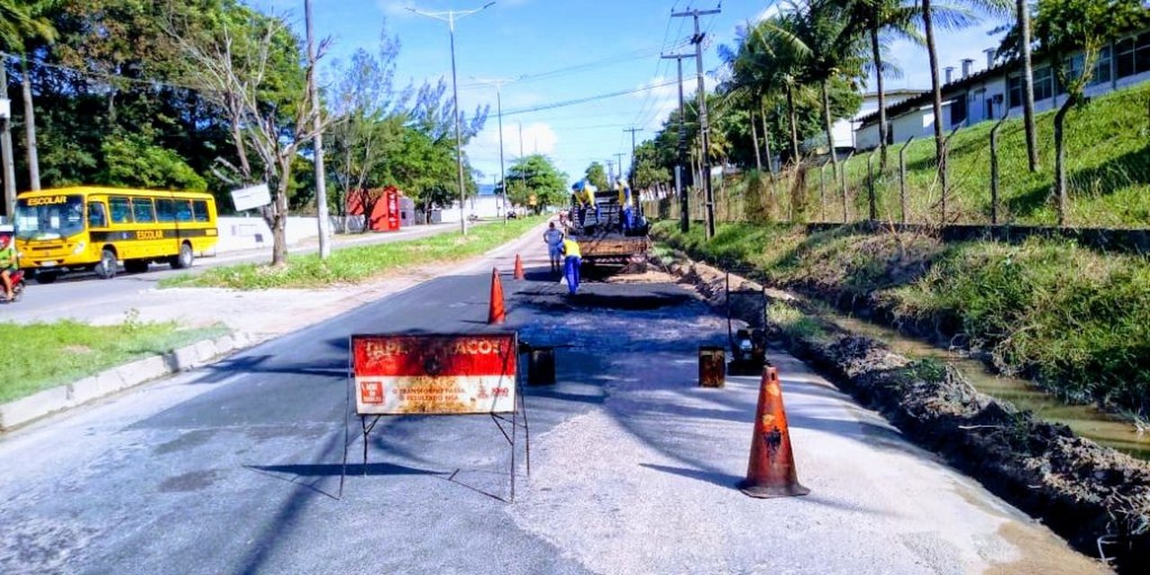 Operação Tapa Buraco recupera pavimentação em ruas e avenidas em diversos bairros da Capital 26062020 Tapa Easy Resize.com - Operação Tapa Buraco recupera pavimentação em ruas e avenidas em diversos bairros da Capital