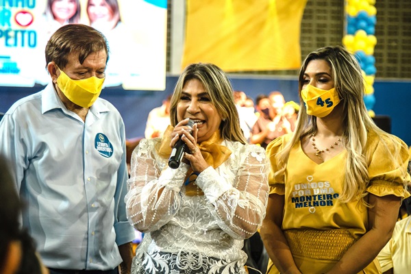 edna h2 - Edna Henrique será candidata a vice-prefeita da própria filha, em Monteiro; VEJA