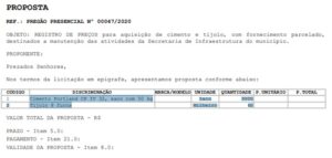 2 licitacao 300x143 - EM APARECIDA : No final do governo prefeitura realiza licitações para fornecimento de 3 mil refeições, aquisição 3 mil sacos de cimento, tijolos e locação de veículos; VEJA