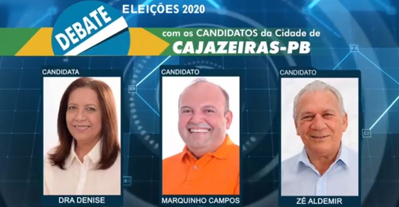 debatecz 780x405 - AO VIVO : Assista aqui ao debate entre os candidatos a prefeito de Cajazeiras