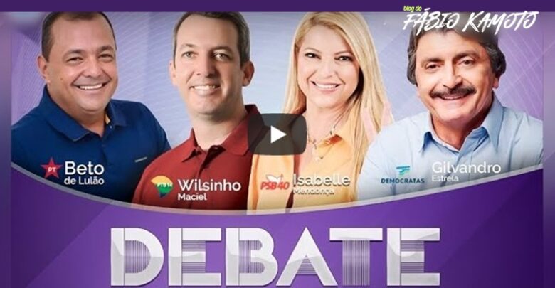 CAPADEBATEBJ 780x405 - AO VIVO : Assista aqui ao debate entre os candidatos a prefeito de Belo Jardim-PE