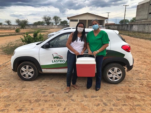 Cidade de Lastro inicia vacinação contra a Covid-19; VEJA LASTROV2 - Cidade de Lastro inicia vacinação contra a Covid-19; VEJA