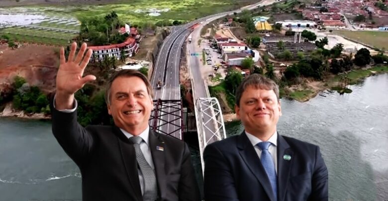 bolsonaro ponte 780x405 - FAZENDO A DIFERENÇA: Bolsonaro inaugura ponte que petistas prometiam entregar em 2014