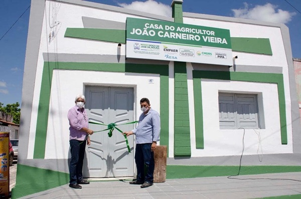 Prefeitura de Poço José de Moura inaugura Casa do Agricultor casa pjm - Prefeitura de Poço José de Moura inaugura Casa do Agricultor