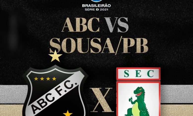 abc 780x470 - AO VIVO COM IMAGENS: Campeonato Brasileiro Série D : ABC x SOUSA