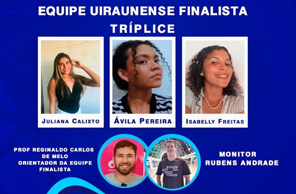 EDUCAÇÃO EM DESTAQUE: Alunos da Rede Pública de Uiraúna são finalistas na Olimpíada Nacional em História do Brasil equipe historia - EDUCAÇÃO EM DESTAQUE: Alunos da Rede Pública de Uiraúna são finalistas na Olimpíada Nacional em História do Brasil