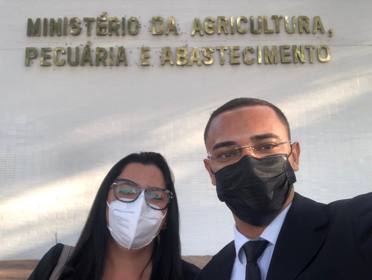 agricultura2 - Secretária de Agricultura e Meio Ambiente de São João do Rio do Peixe cumpre agenda administrativa em Brasília em busca de novas ações para o município.