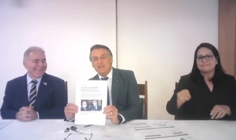 Jair Bolsonaro nega demissão de Queiroga e critica fake news da imprensa bolsonaro 780x465 - Jair Bolsonaro nega demissão de Queiroga e critica fake news da imprensa