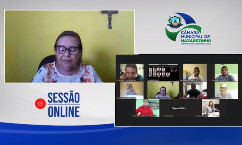 sessao naza 780x470 - AO VIVO : Acompanhe a sessão da Câmara de Nazarezinho