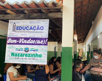 naza2 1 - Nazarezinho realiza formação sobre o ensino híbrido e na oportunidade homenageou os professores pelo seu dia.