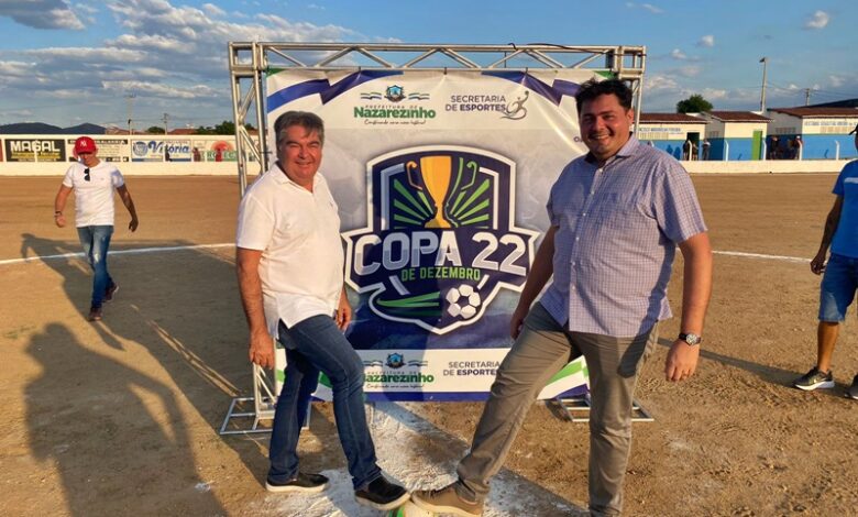 esporte2 780x470 - Nazarezinho: Prefeito entrega reforma de estádio municipal e participa da abertura oficial de evento esportivo.