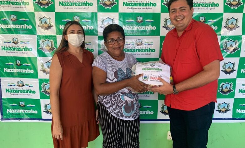 NAZA 780x470 - Prefeitura de Nazarezinho distribui 400 cestas básicas na Semana Santa para famílias em vulnerabilidade social