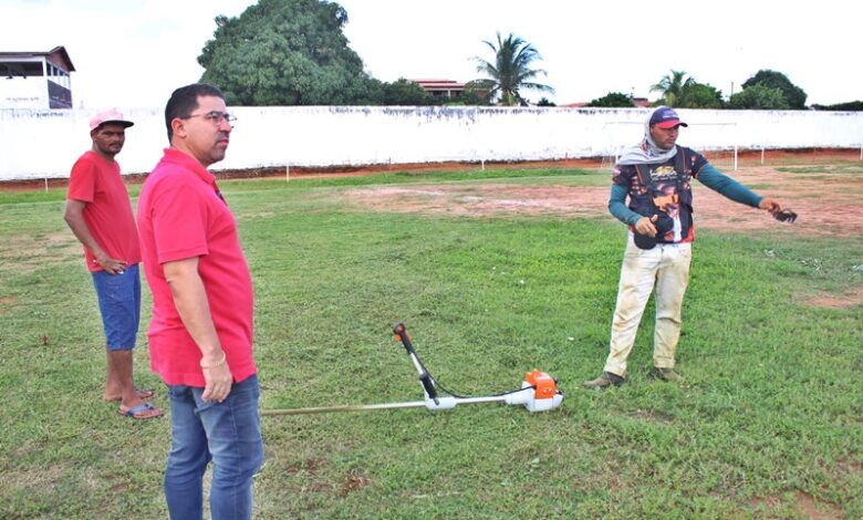 estadio vv 780x470 - Estádio ‘‘O Robertão’’ em Venha-Ver passa por obras de revitalização para receber primeira edição da Copa Sargento Santos de Futebol