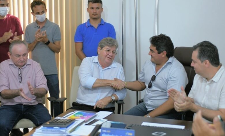 lucas 780x470 - MARIZÓPOLIS: Prefeito Lucas Braga do PSDB recebe visita do governador no município e reafirma apoio à reeleição