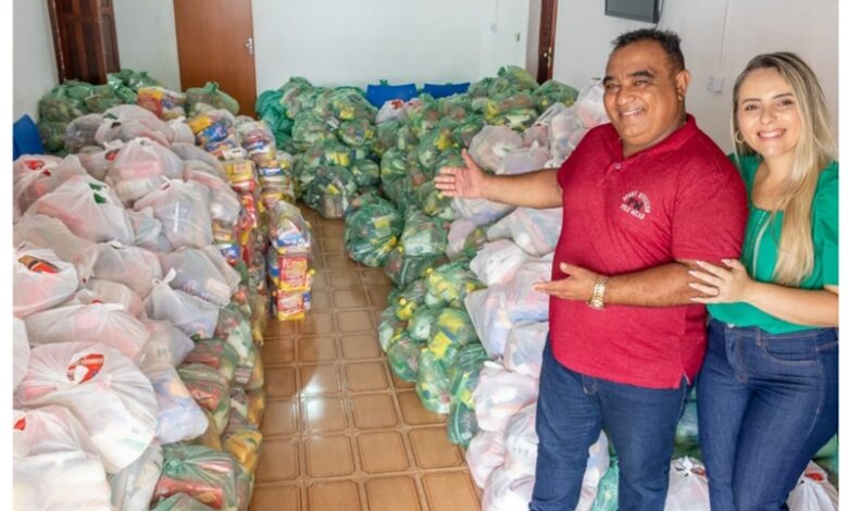 marcos1 780x470 - SEMANA SANTA: Prefeitura de Monte Horebe realiza entrega de 950 cestas básicas de alimentos para as famílias carentes do município.