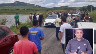 corpo encontrado 390x220 - Corpo de Radialista que estava desaparecido é encontrado com perfurações de bala em açude na zona rural do município de Uiraúna