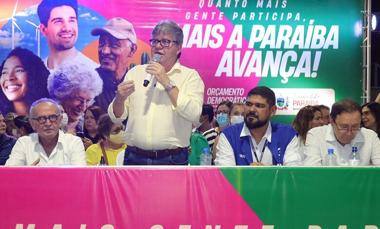 João Azevêdo encerra ciclo de audiências do ODE em João Pessoa e destina mais de R$ 104 milhões à região joao nova 780x470 - João Azevêdo encerra ciclo de audiências do ODE em João Pessoa e destina mais de R$ 104 milhões à região