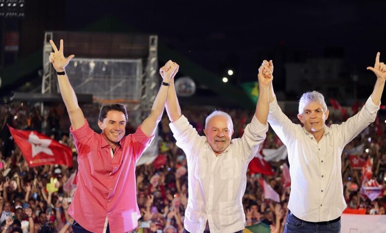 “Na Paraíba eu tenho um candidato a governador e ele é Veneziano”, diz Lula durante ato histórico em Campina Grande LULAEVENE 780x470 - “Na Paraíba eu tenho um candidato a governador e ele é Veneziano”, diz Lula durante ato histórico em Campina Grande