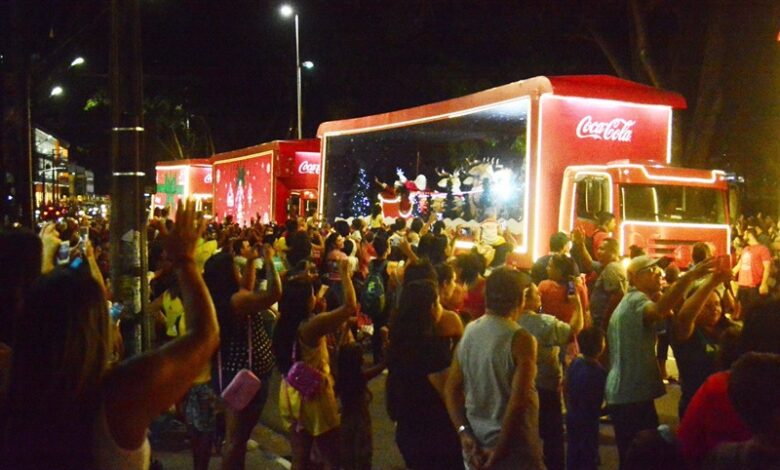 JP 780x470 - Natal dos Sentimentos: Caravana da Coca-Cola atrai multidão para as ruas de João Pessoa