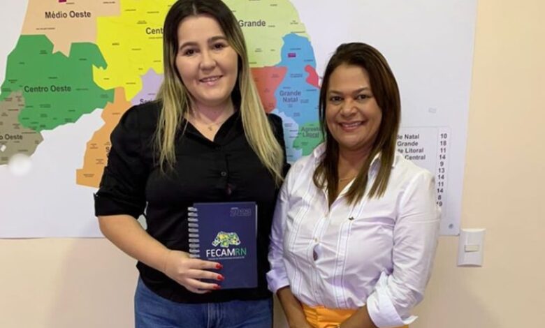 Parceria: Presidenta da Câmara Municipal de Venha-Ver renova convênio com FECAMRN RN 780x470 - Parceria: Presidenta da Câmara Municipal de Venha-Ver renova convênio com FECAMRN