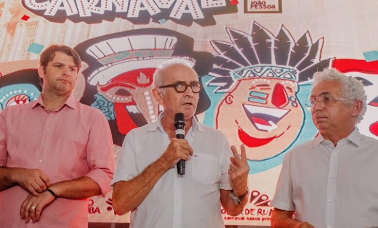 cicero 2 780x470 - Em João Pessoa: Cícero Lucena anuncia programação carnavalesca com Margareth Menezes, Psirico, Alok e Elba Ramalho