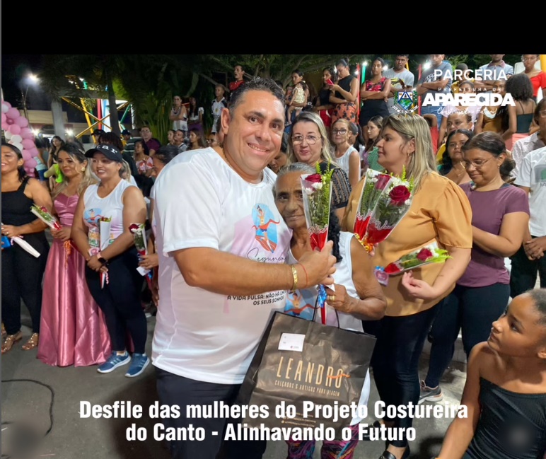 Em Aparecida : Parceria entre prefeitura e sindicato dos trabalhadores realizam evento ''Costureiras do Canto – Alinhavando o Futuro'' 3AP - Em Aparecida : Parceria entre prefeitura e sindicato dos trabalhadores realizam evento ''Costureiras do Canto – Alinhavando o Futuro''
