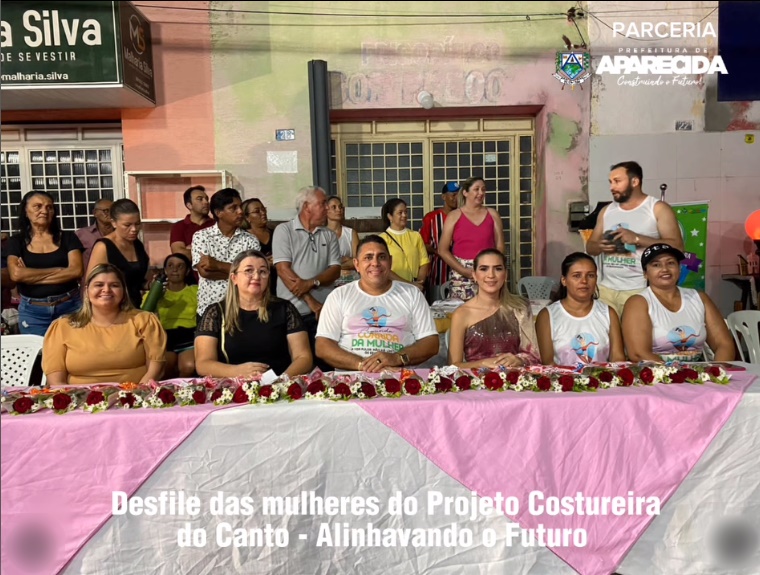 Em Aparecida : Parceria entre prefeitura e sindicato dos trabalhadores realizam evento ''Costureiras do Canto – Alinhavando o Futuro'' 4AP - Em Aparecida : Parceria entre prefeitura e sindicato dos trabalhadores realizam evento ''Costureiras do Canto – Alinhavando o Futuro''