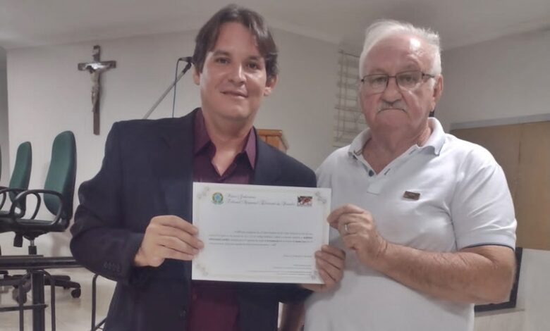Suplente de vereador toma posse na Câmara de Santa Cruz alberto 780x470 - Suplente de vereador toma posse na Câmara de Santa Cruz