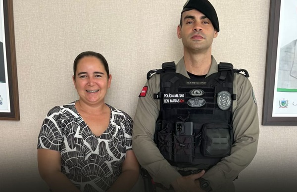 pjm - Em Poço José de Moura: Secretária de Educação se reúne com polícia militar para garantir segurança em escolas a rede municipal.