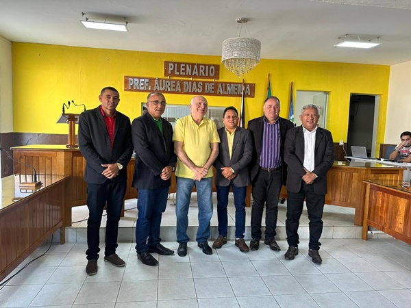 bonito 1 - Presidente do Tribunal de Contas da Paraíba visita Câmara municipal de Bonito de Santa Fé