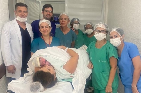 Em Sousa: Primeiro bebê sousense de 2024 nasce no Hospital Regional de Sousa HRS - Em Sousa: Primeiro bebê sousense de 2024 nasce no Hospital Regional de Sousa