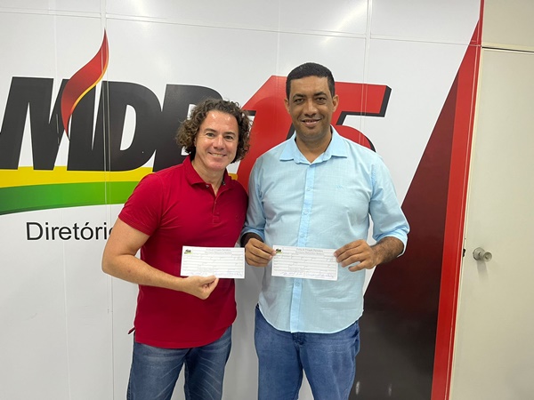 Veneziano filia o prefeito Tiago Lisboa, de Capim, ao MDB e partido alcança 30 gestores municipais nos seus quadros vene 1 - Veneziano filia o prefeito Tiago Lisboa, de Capim, ao MDB e partido alcança 30 gestores municipais nos seus quadros