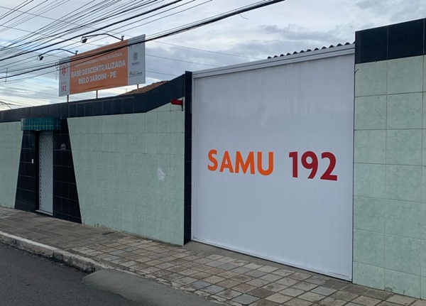 Prefeitura de Belo Jardim mantém compromisso com a Saúde e entrega nova estrutura da base do Samu nesta quinta-feira SAMU BJ - Prefeitura de Belo Jardim mantém compromisso com a Saúde e entrega nova estrutura da base do Samu nesta quinta-feira