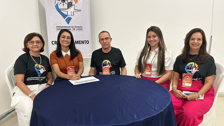 Após 14 anos, equipe da Saúde de São Domingos participam da Programação da atenção especializada em Saúde (PAES) SD SAUDE - Após 14 anos, equipe da Saúde de São Domingos participam da Programação da atenção especializada em Saúde (PAES)