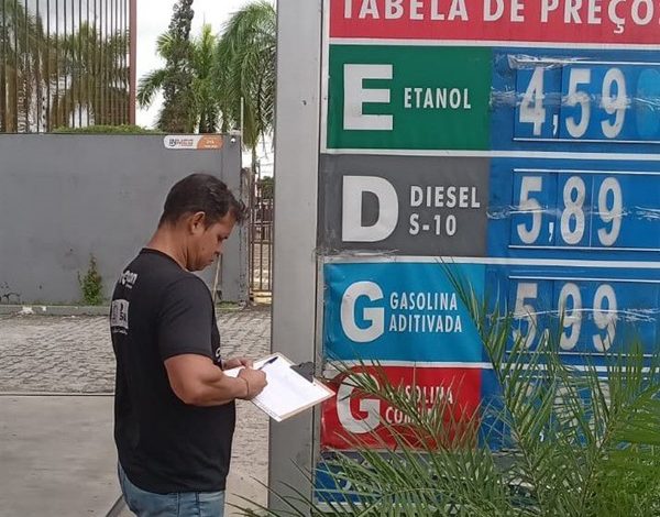 Em João Pessoa: Fiscalização do Procon-JP autua 31 postos de combus-tíveis por aumento antecipado do preço da gasolina jp 600x470 - Em João Pessoa: Fiscalização do Procon-JP autua 31 postos de combus-tíveis por aumento antecipado do preço da gasolina