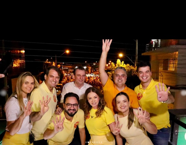 Em Cajazeiras: Durante grande evento, Nil Mendes é anunciada como candidata a vice-prefeita de Dr. Pablo Leitão cz1 - Em Cajazeiras: Durante grande evento, Nil Mendes é anunciada como candidata a vice-prefeita de Dr. Pablo Leitão