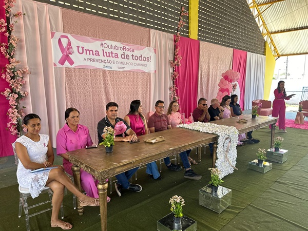 Em São Domingos : Secretaria de Saúde realiza evento especial em alusão ao Outubro Rosa 1sd - Em São Domingos : Secretaria de Saúde realiza evento especial em alusão ao Outubro Rosa