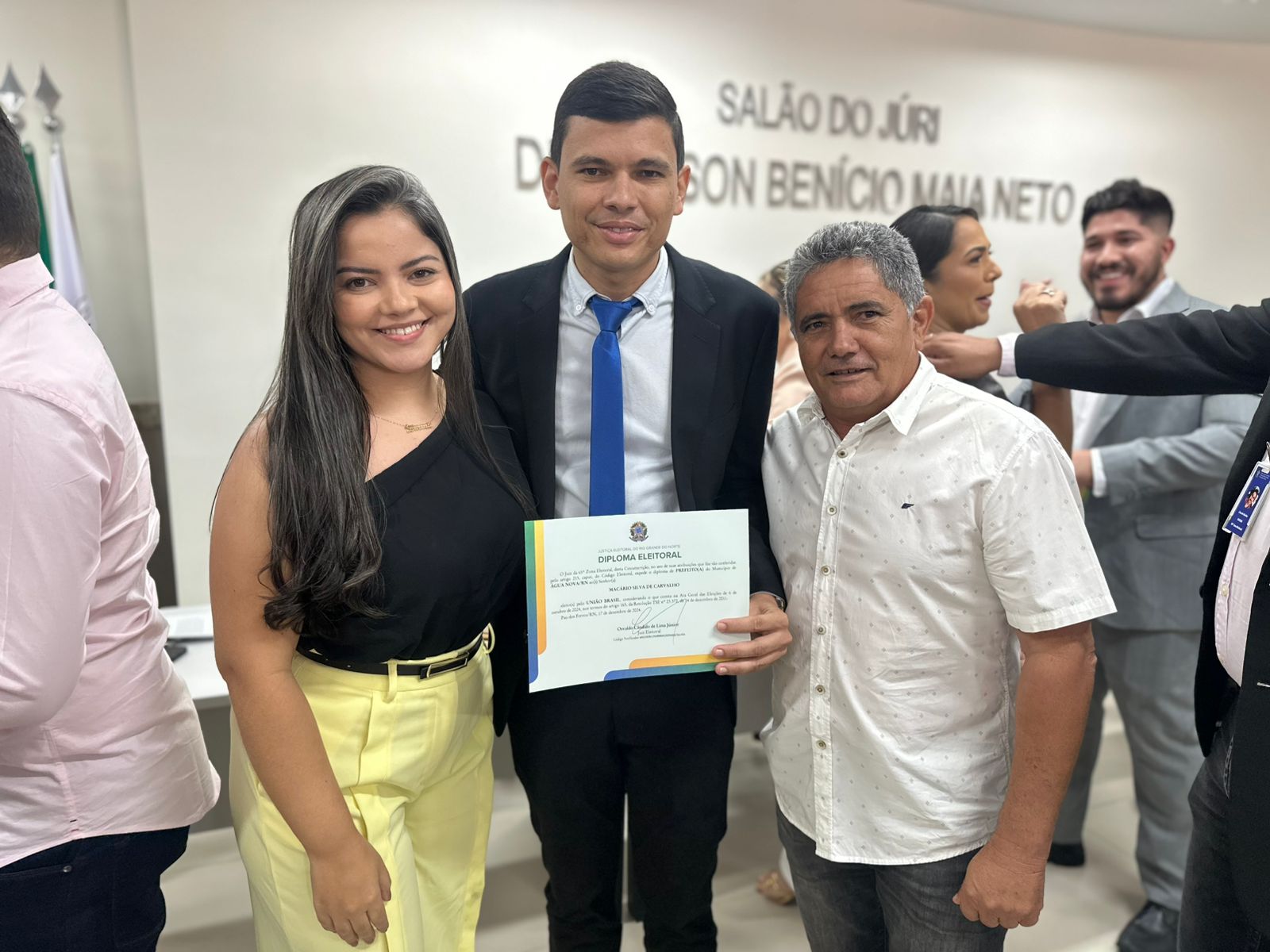 Água Nova-RN: Netinho Macário, Zé Felipe e vereadores são diplomados agua n2 - Água Nova-RN: Netinho Macário, Zé Felipe e vereadores são diplomados