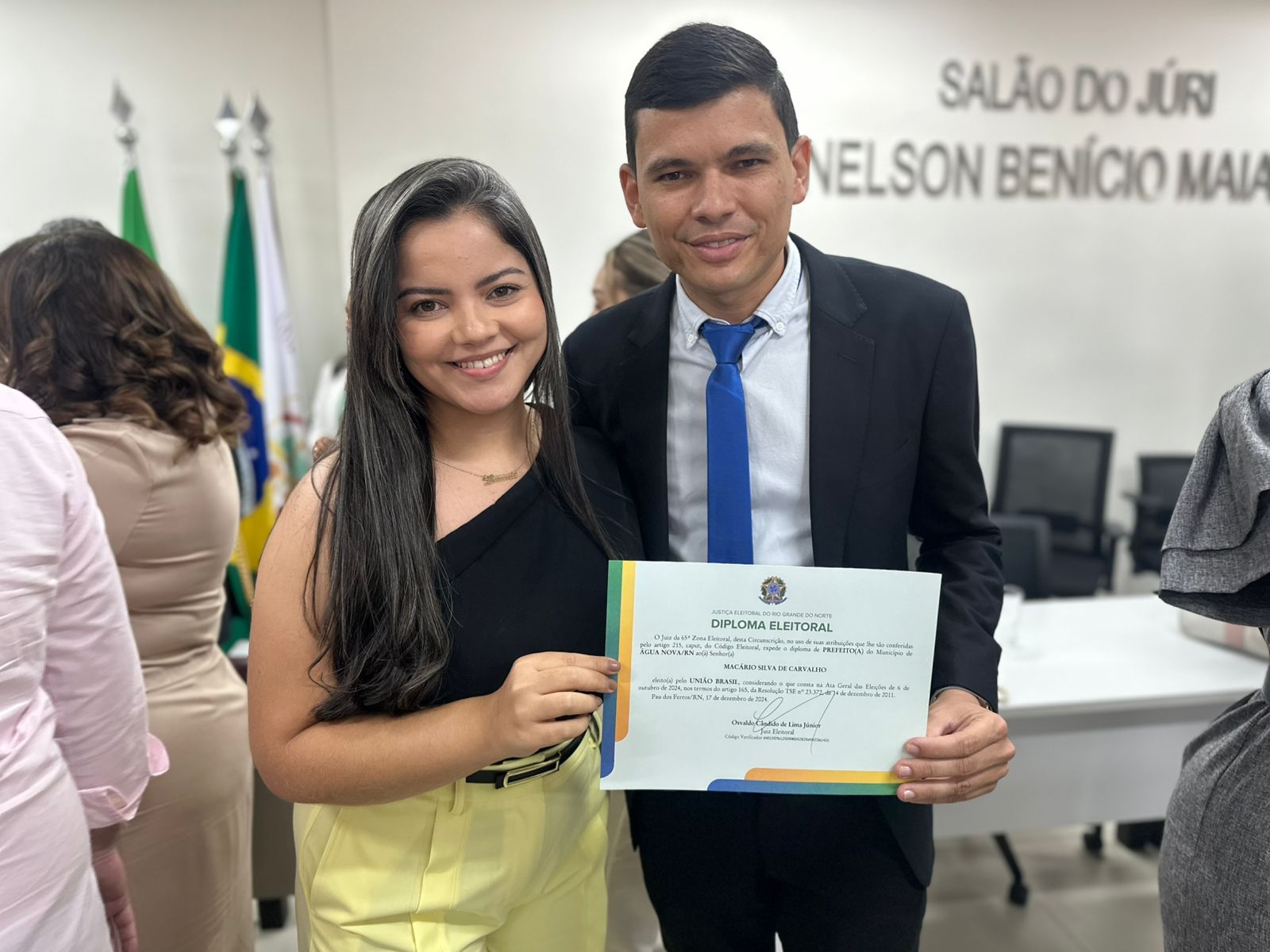 Água Nova-RN: Netinho Macário, Zé Felipe e vereadores são diplomados agua n3 - Água Nova-RN: Netinho Macário, Zé Felipe e vereadores são diplomados