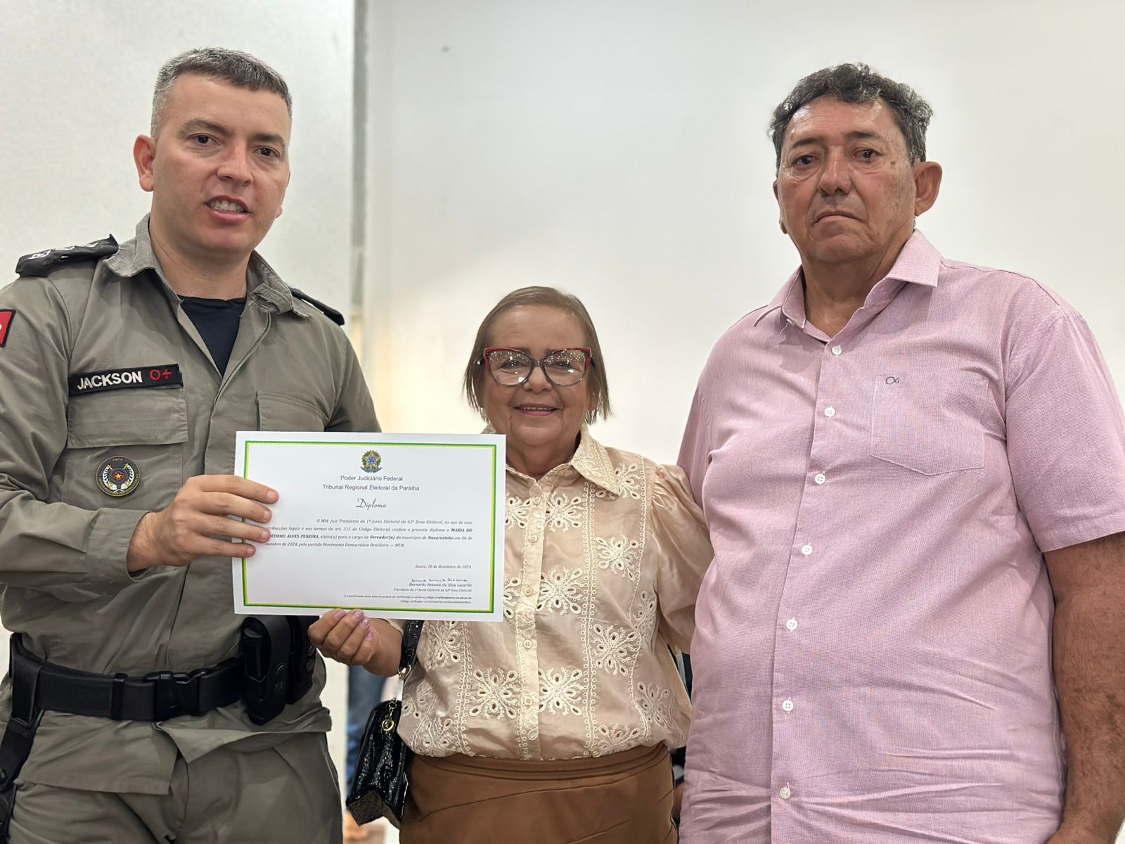 marcelo10 - Prefeito reeleito de Nazarezinho, Marcelo Vale, vice Aguinho e 09 vereadores são diplomados pela Justiça Eleitoral