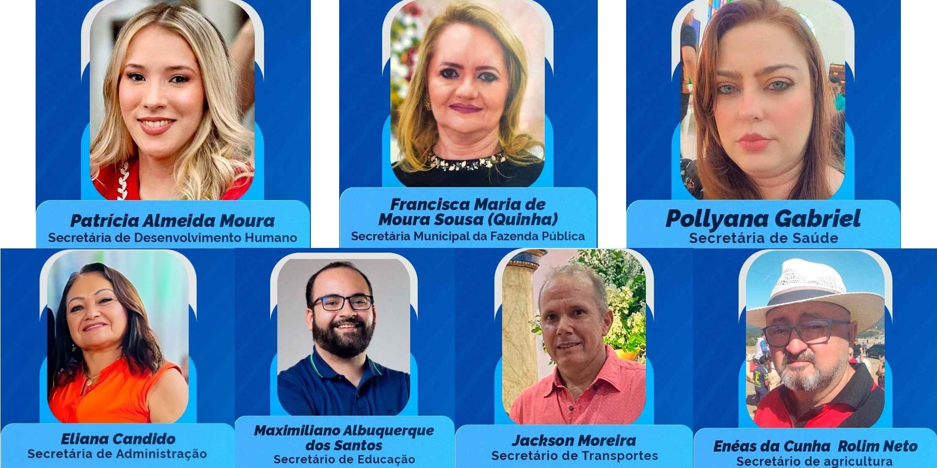 Prefeito Alyson Francisco anuncia primeiros nomes do secretariado em Cachoeira dos Índios NOMES 1 - Prefeito Alyson Francisco anuncia primeiros nomes do secretariado em Cachoeira dos Índios