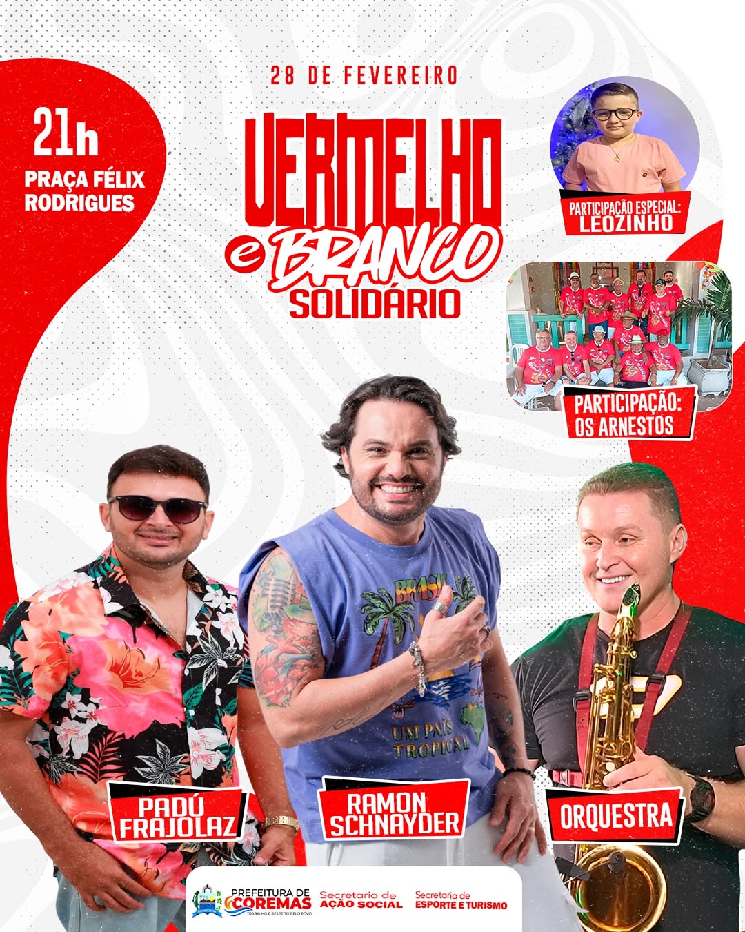 Snapinst.app 481603178 17855842644385759 2929812166226684447 n 1080 - Carnaval de Coremas 2025: Prefeito Edilson Pereira resgata o 'Vermelho e Branco' na avenida e anuncia antecipação do pagamento dos servidores