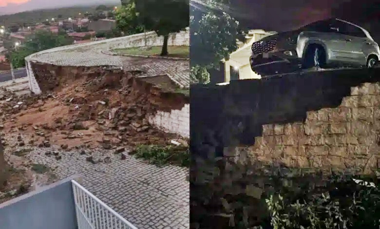 chuvas - Chuva de 100 milímetros causa danos no Terminal Rodoviário de Alexandria, no Rio Grande do Norte