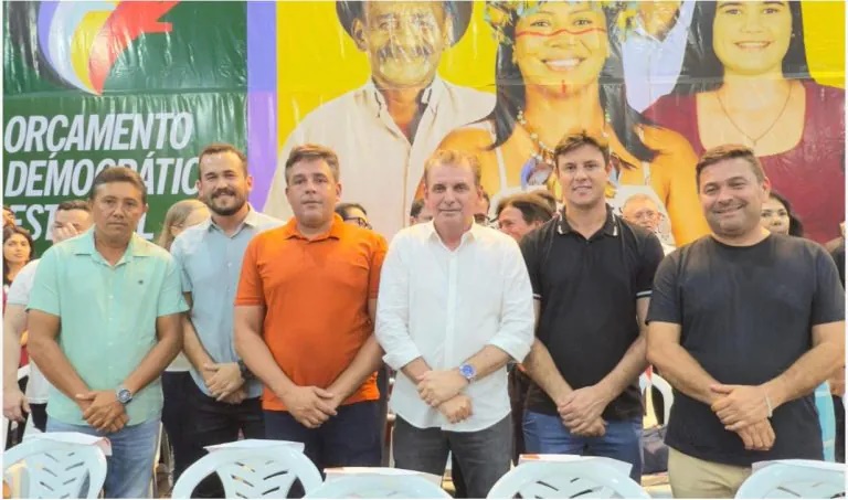 Chico Mendes participa da abertura do Orçamento Democrático 2025 ao lado de prefeitos aliados em Itaporanga chicoODE - Chico Mendes participa da abertura do Orçamento Democrático 2025 ao lado de prefeitos aliados em Itaporanga