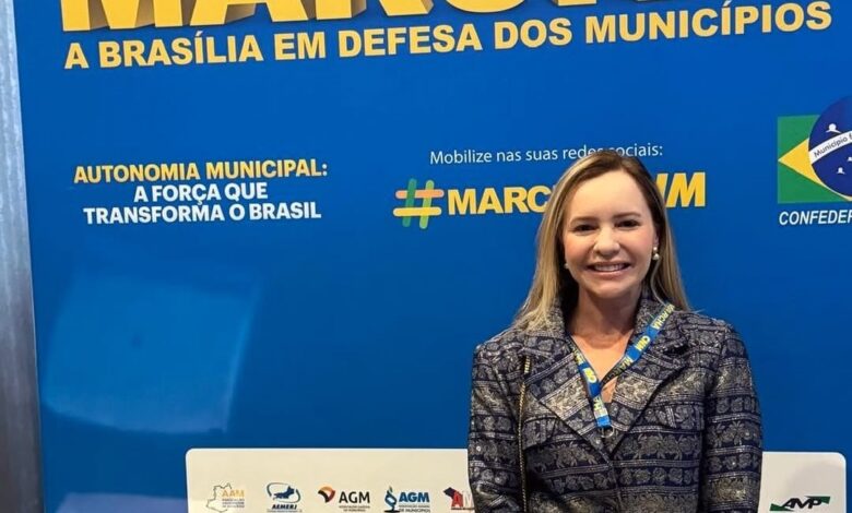 Prefeita de São Bentinho, Giovana Olímpio, participa do segundo dia da Marcha a Brasília em Defesa dos Municípios go 780x470 - Prefeita de São Bentinho, Giovana Olímpio, participa do segundo dia da Marcha a Brasília em Defesa dos Municípios