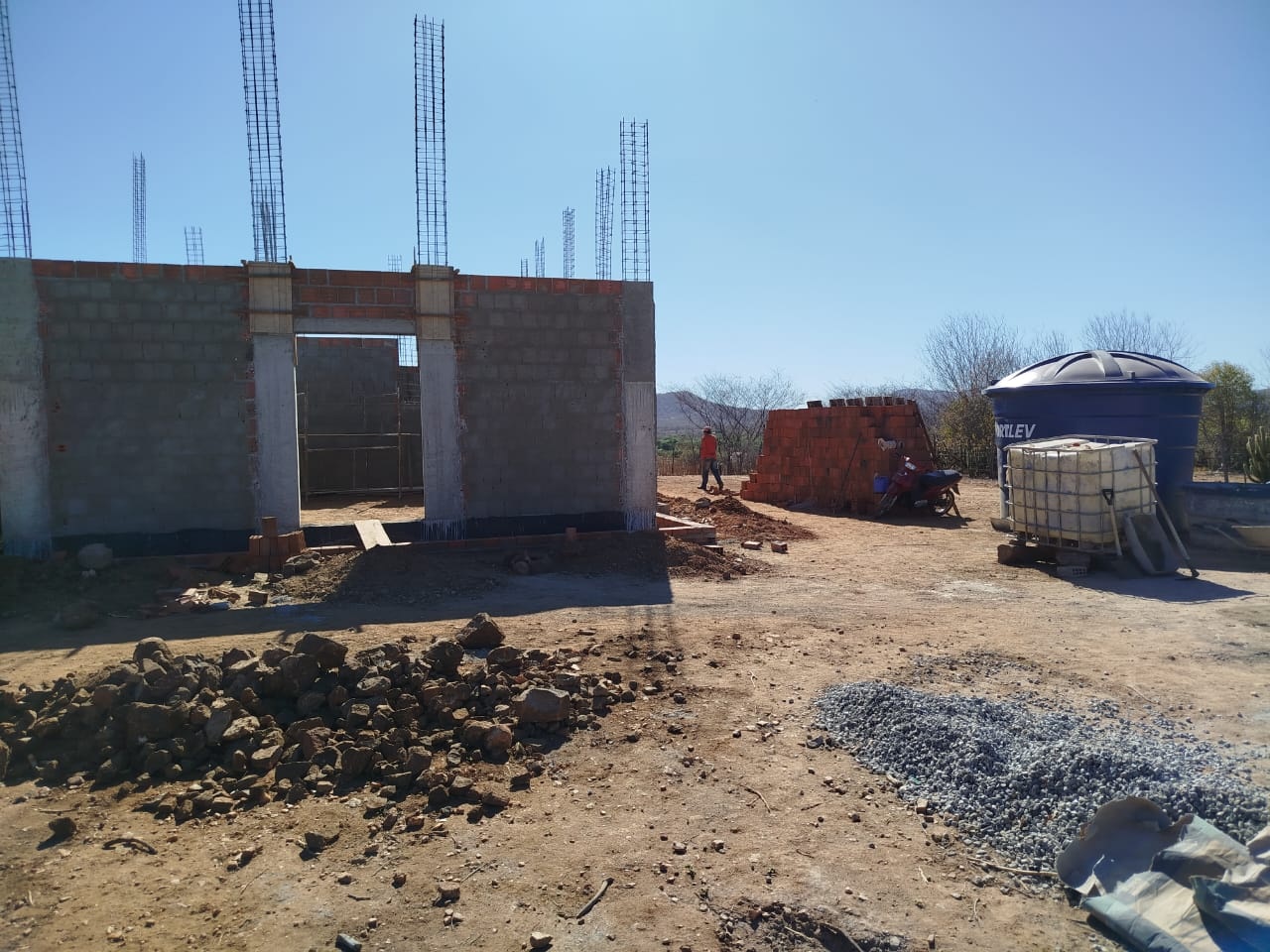 Prefeito Geroncio Junior realiza visita técnica às obras do Abatedouro e Ginásio em São Francisco 1s - Prefeito Geroncio Junior realiza visita técnica às obras do Abatedouro e Ginásio em São Francisco