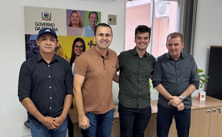 Bernardino Batista: Prefeito Aldo Andrade cumpre agenda em secretarias de Saúde e Educação do Estado acompanhado do deputado Chico Mendes Aldo e Chico - Bernardino Batista: Prefeito Aldo Andrade cumpre agenda em secretarias de Saúde e Educação do Estado acompanhado do deputado Chico Mendes