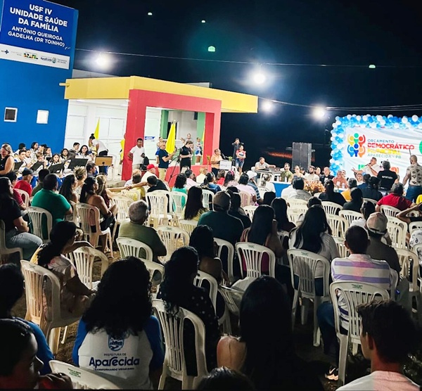 Em Aparecida: Prefeito João Neto dá início ao Orçamento Democrático Municipal 2025 com ampla participação popular AparecidaODM1 - Em Aparecida: Prefeito João Neto dá início ao Orçamento Democrático Municipal 2025 com ampla participação popular
